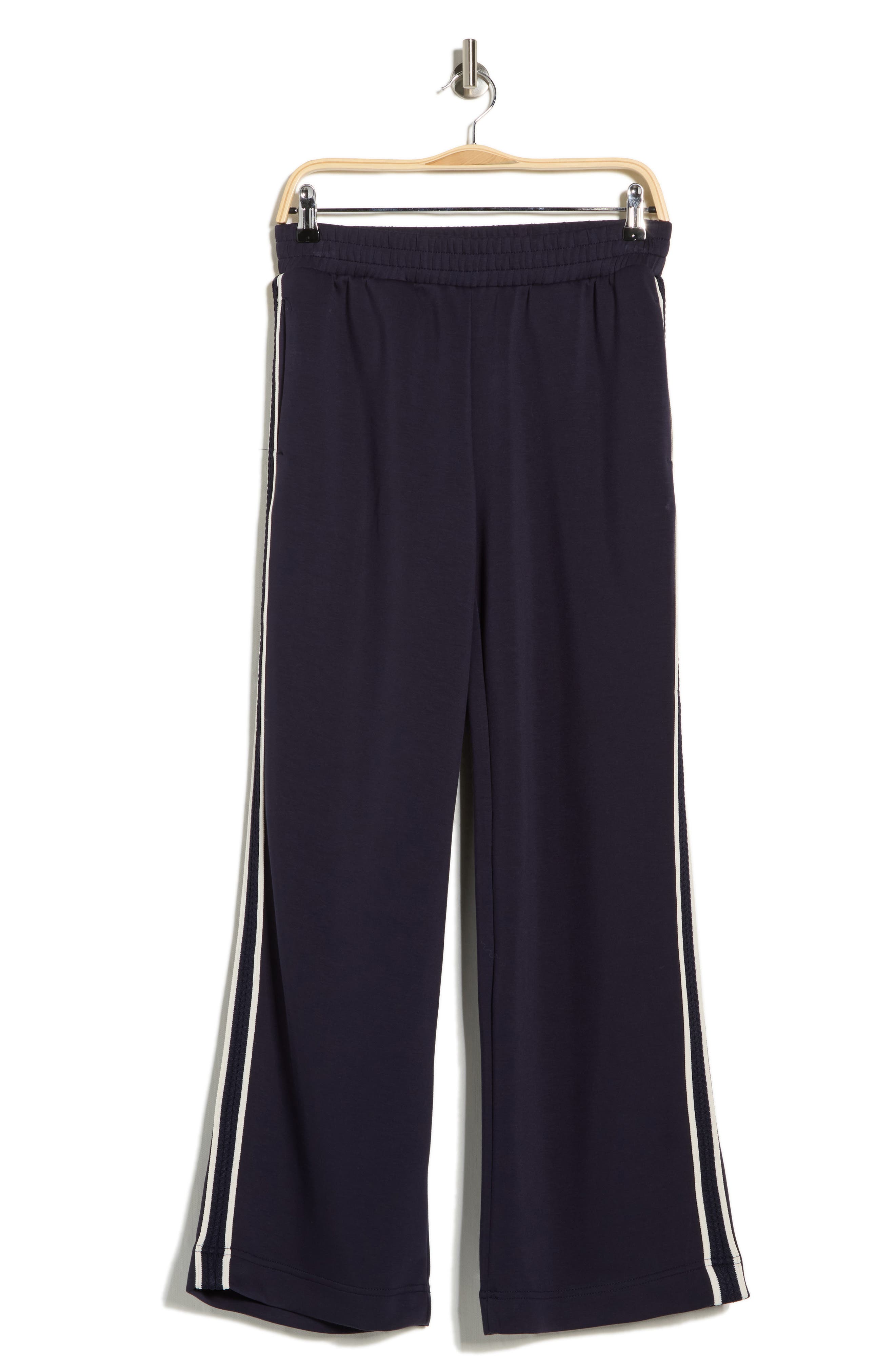 T Tahari Braided Trim Scuba Knit Pants
