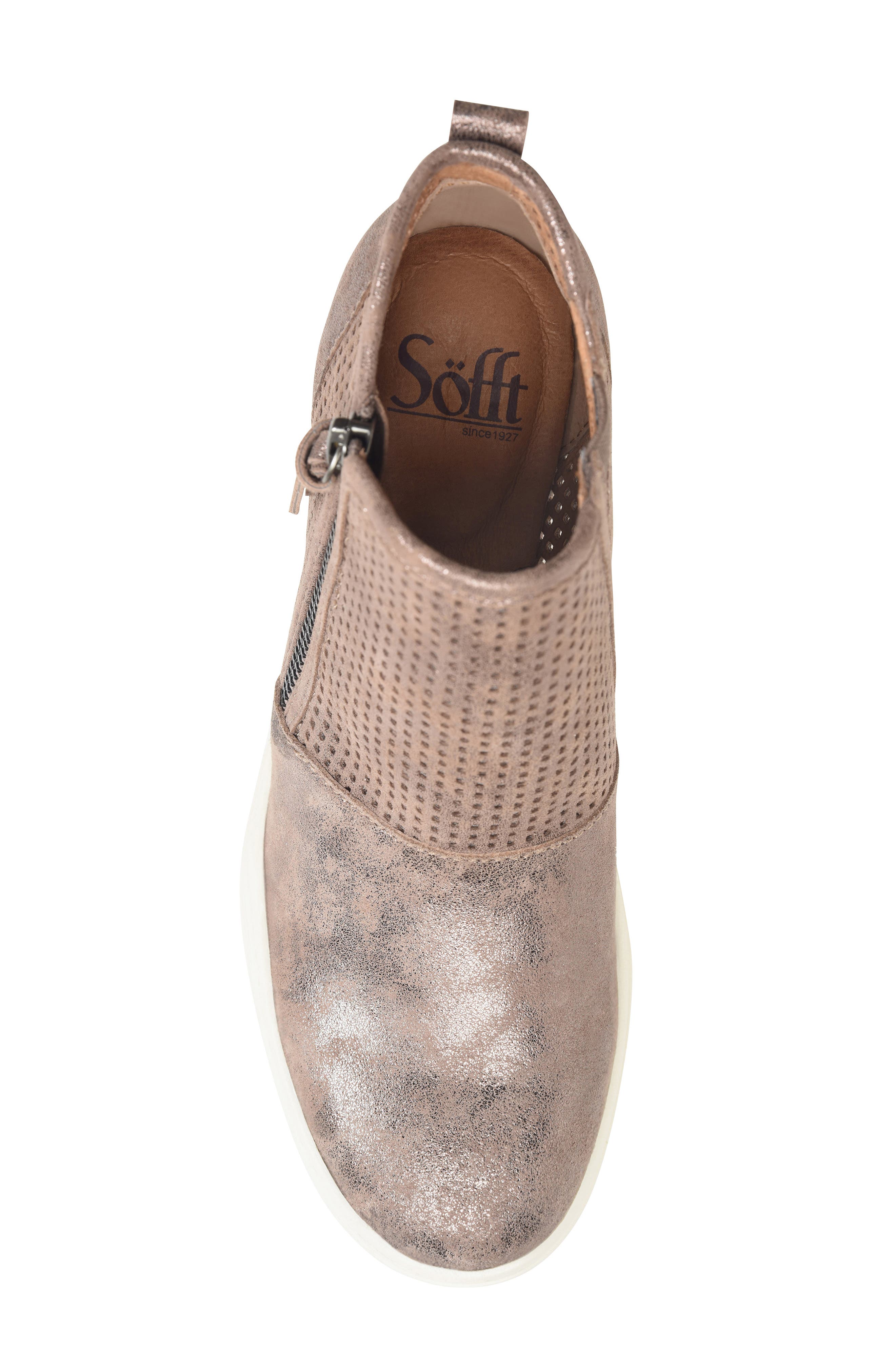 Söfft Bellview Wedge Bootie, Alternate, color, 