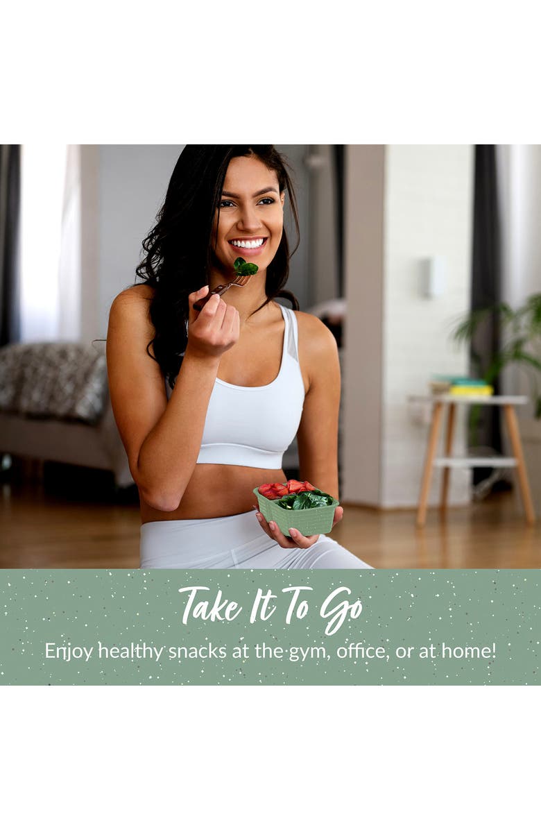 BENTGO Prep 20-Piece 2-Compartment Snack Containers, Alternate, color,