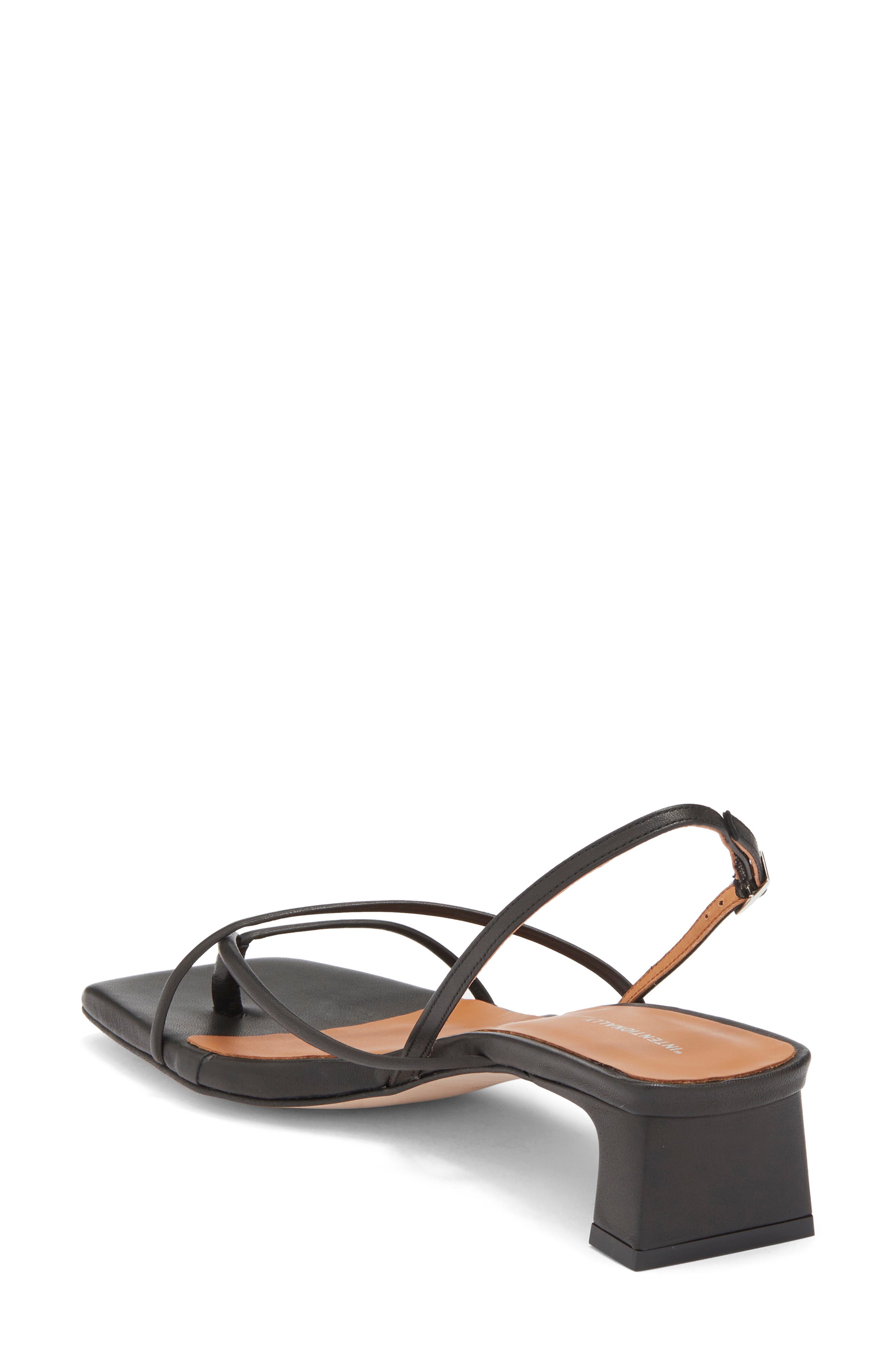 INTENTIONALLY BLANK Fifi Slingback Sandal, Alternate, color, Black