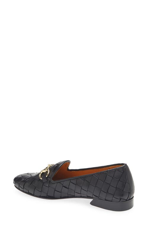 Robert Zur Letti Bit Woven Loafer In Black
