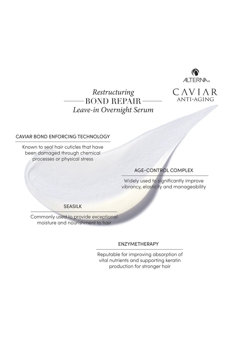 ALTERNA<sup>®</sup> Caviar Anti-Aging Restructuring Bond Repair Leave-in Overnight Serum, Alternate, color,