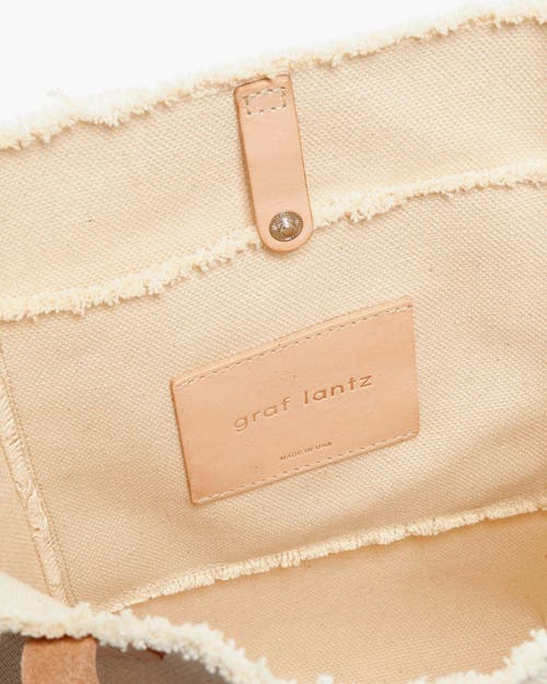 Graf & Lantz Graf Lantz Hana Canvas Tote In Natural