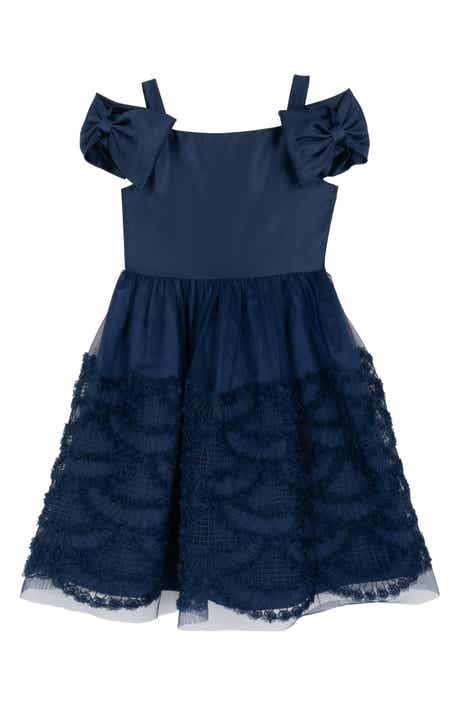Rare Editions Kids' Cold Shoulder Party Dress