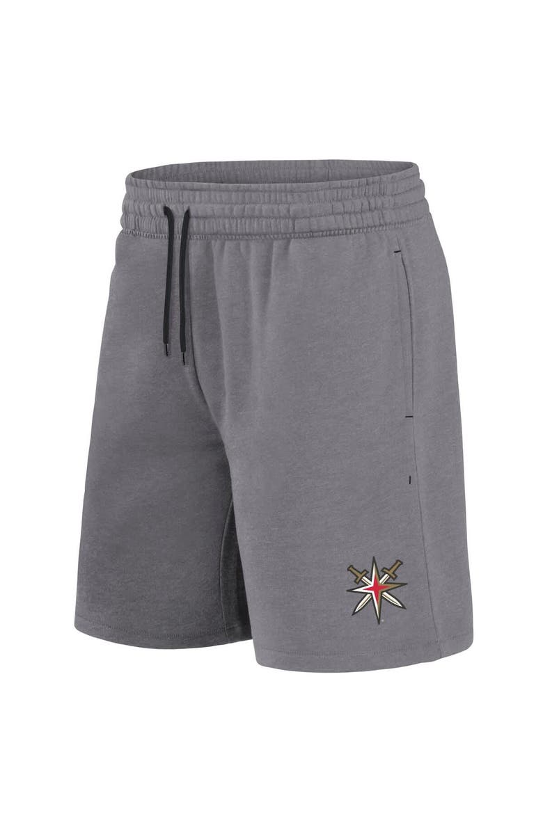 FANATICS Heather Gray Vegas Golden Knights Humble Training Shorts, Alternate, color, Heather Gray