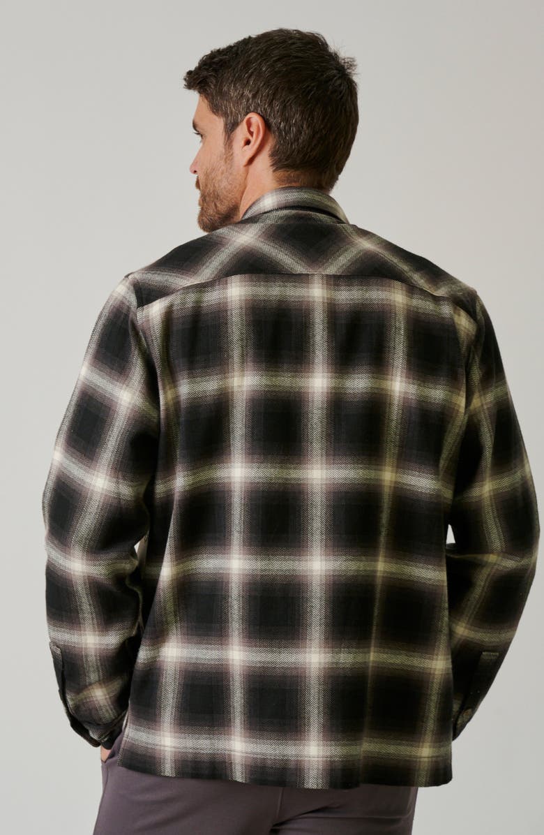 LEISURE LAB Coyote Flannel Button UP, Alternate, color, Wolf