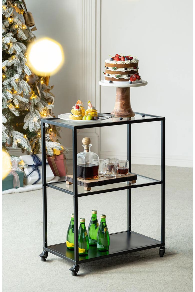 Alaine 6-Piece Bar Set, Alternate, color, BROWN