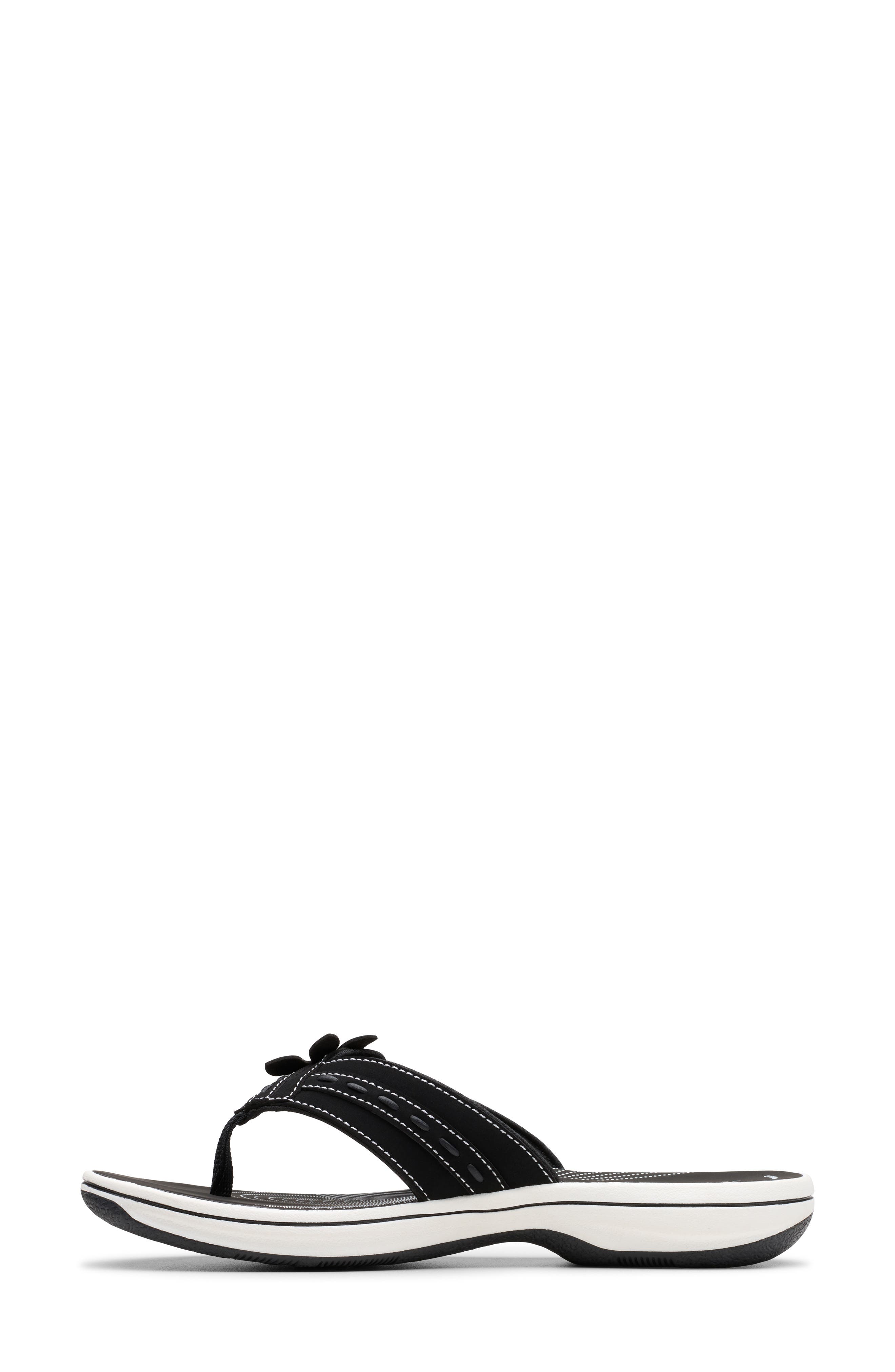 Clarks<sup>®</sup> Breeze Opal Sandal, Alternate, color, Black