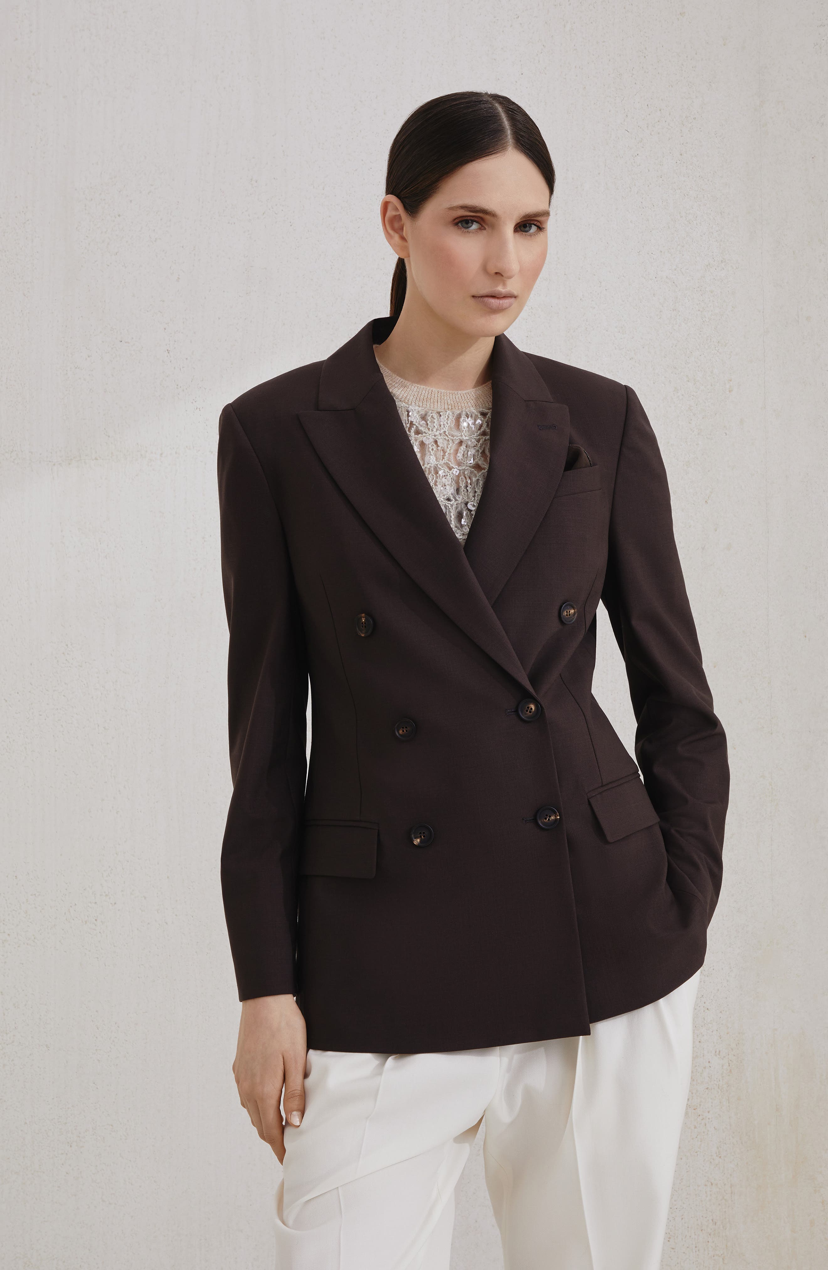 Blazer with monili - image 2