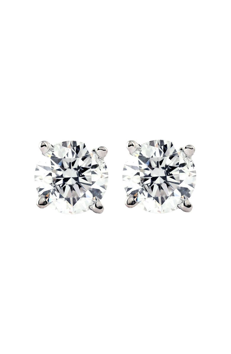 Bliss Diamond Platinum 1/2ct Diamond Studs Screw Back Lab Grown, Main, color,