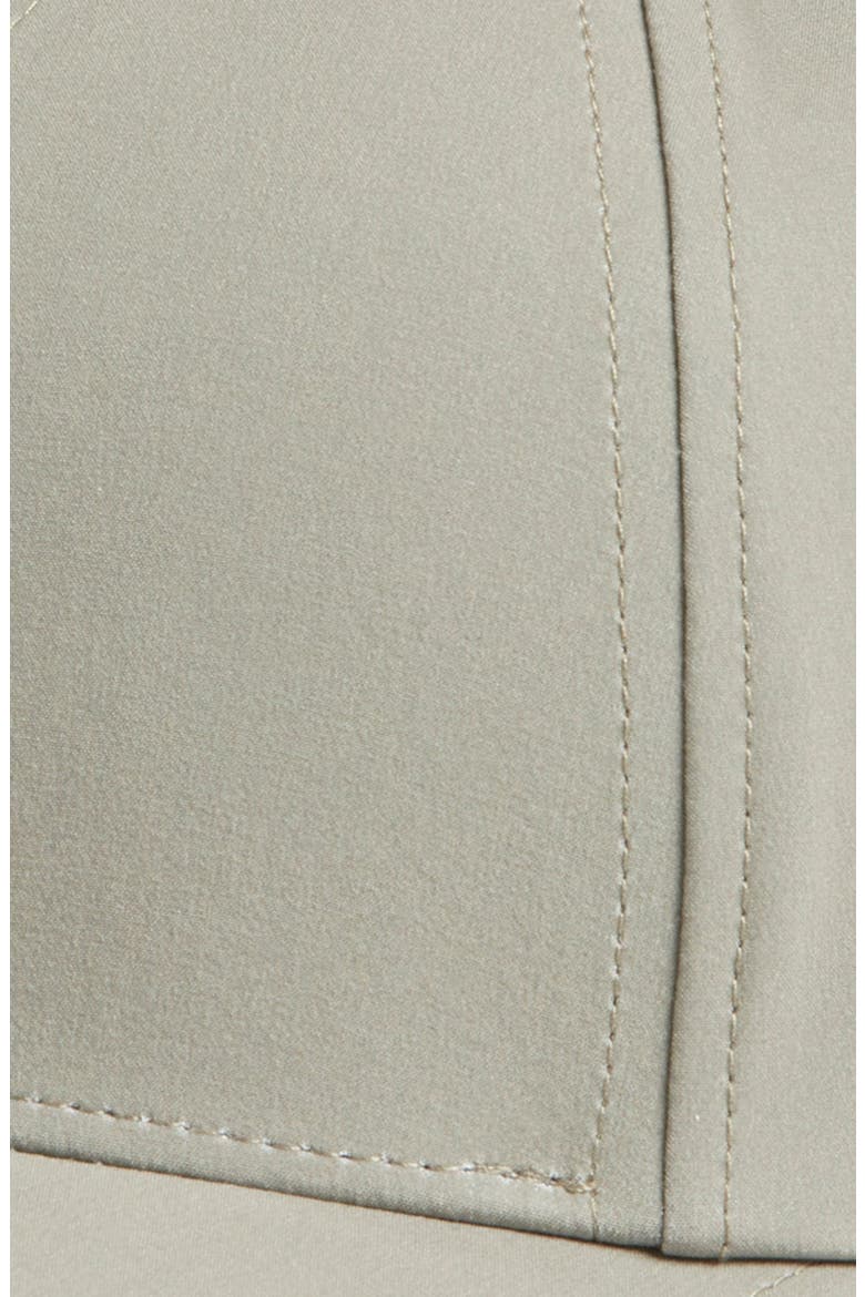 Swan Delta Snapback Cap, Alternate, color, OLIVE