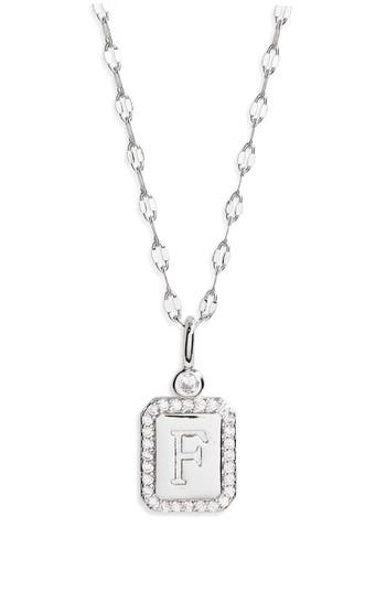 Leith Initial Pendant Necklace
