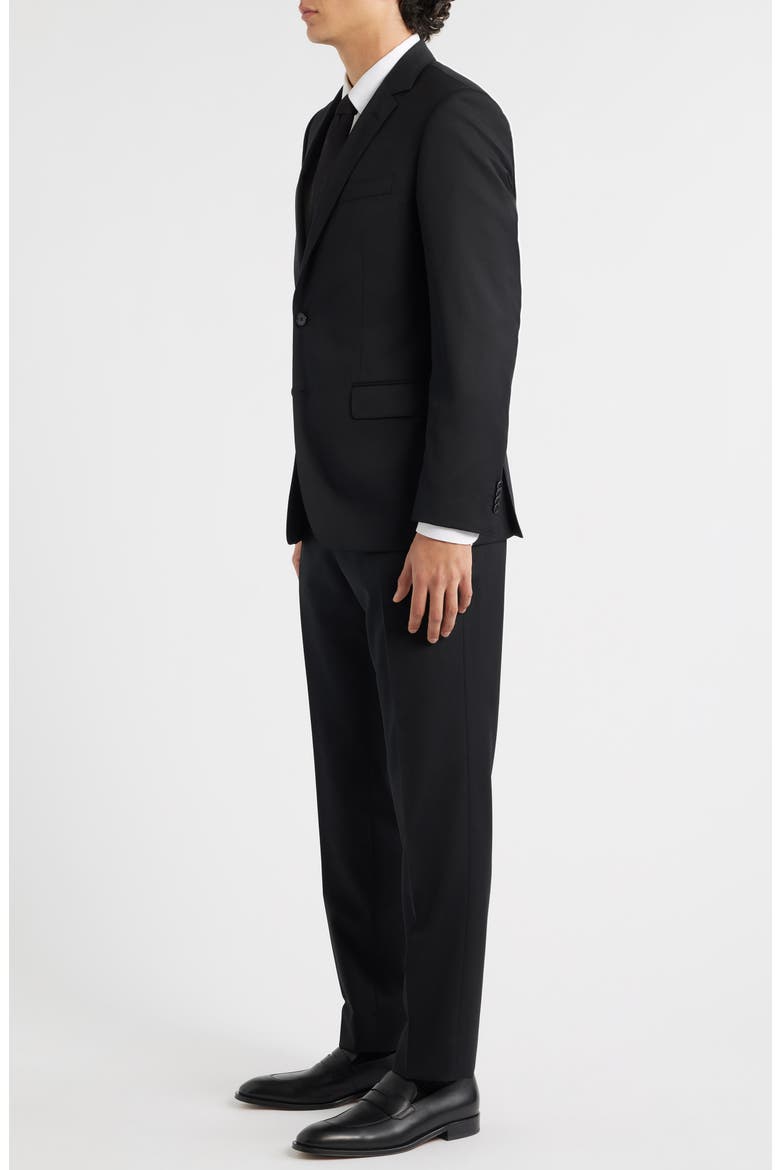 Huge Solid Wool Suit, Alternate, color, BLACK