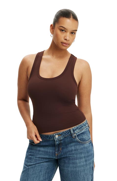 Women's Hold Me Scoop Neck Racerback Tank