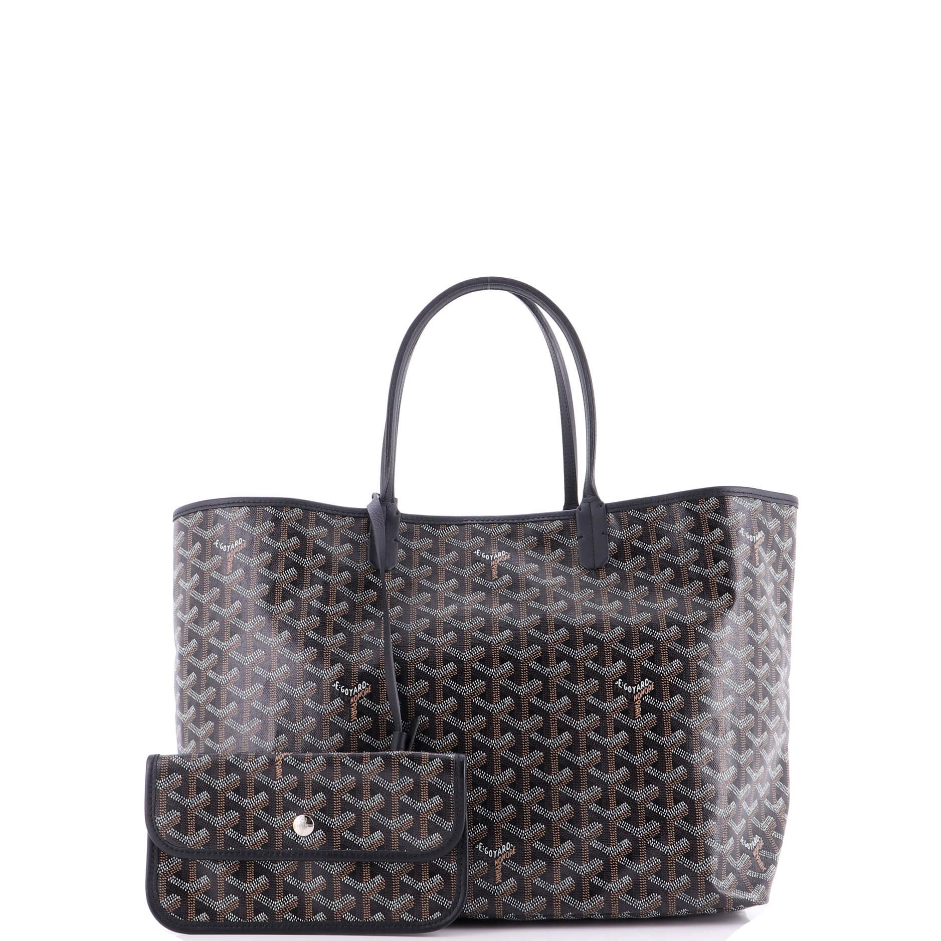 Pre-Owned Goyard Saint Louis Tote Coated Canvas PM, Alternate, color, 