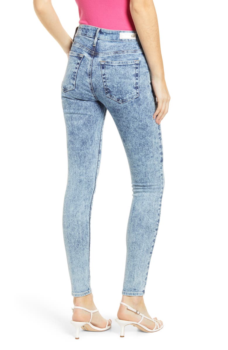 AG The Farrah High Waist Skinny Jeans, Alternate, color, 