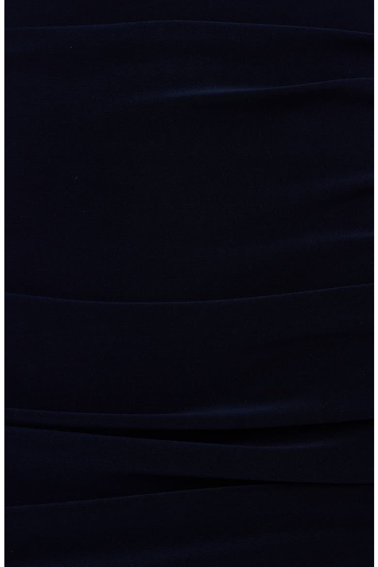 Square Neck Ruched Gown, Alternate, color, MIDNIGHT