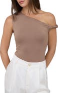 Blu Pepper Asymmetric Off-the-Shoulder Strap