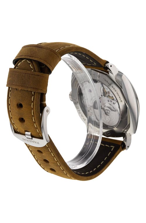 Watchfinder & Co. Panerai  2020 Radiomir 1940 3 Days Gmt Pam00657 Automatic Leather Strap Wa In Black