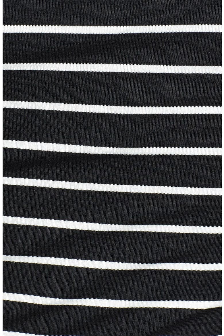 Stripe Ruched Jersey Tank Dress (Nordstrom Exclusive), Alternate, color, BLACK AND WHITE