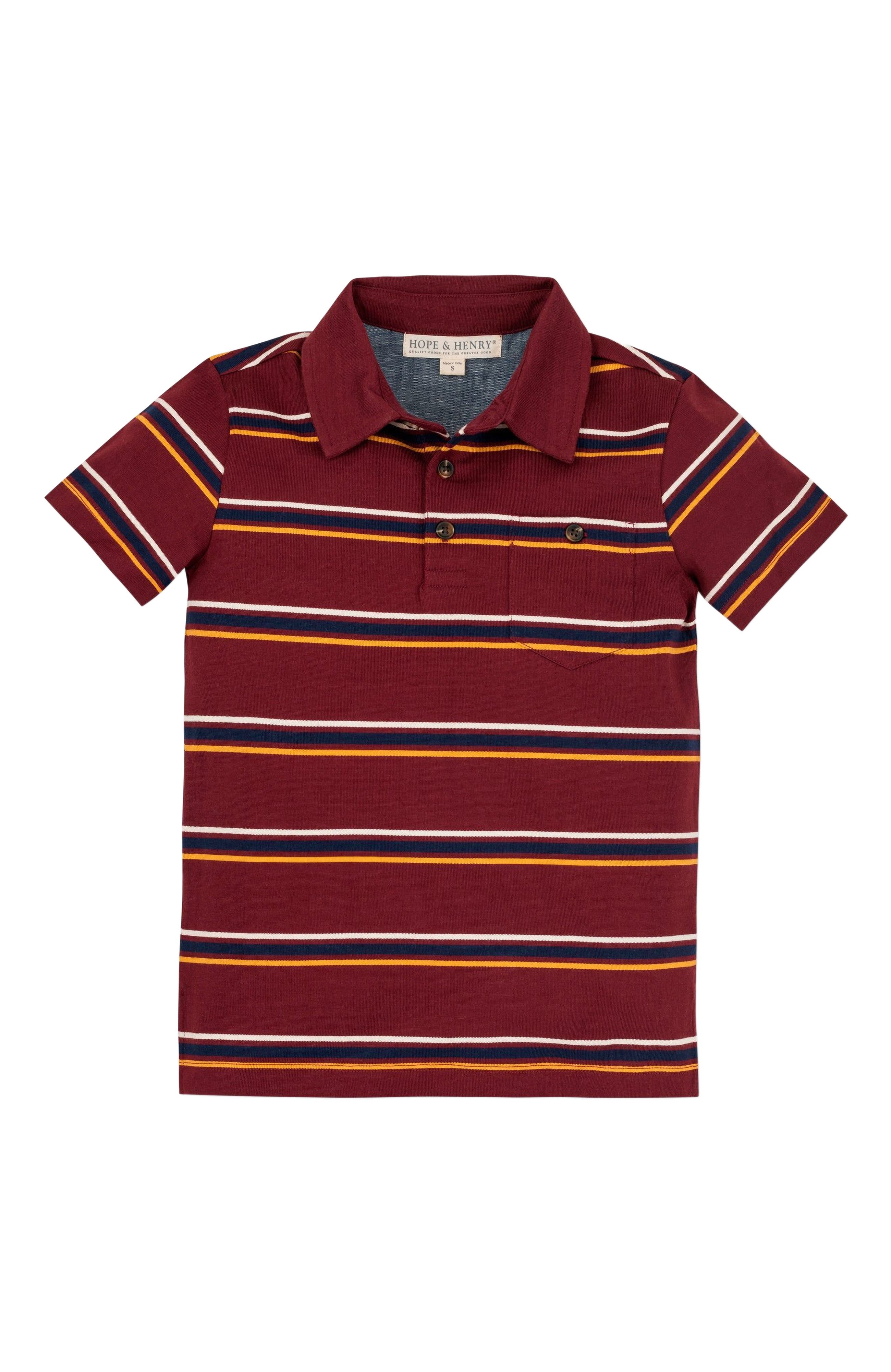 selected Oxblood Stripe