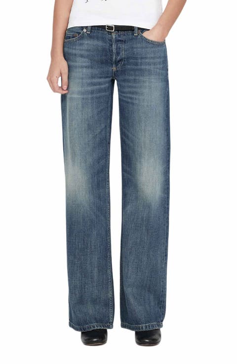 Nico Low Rise Wide Leg Jeans