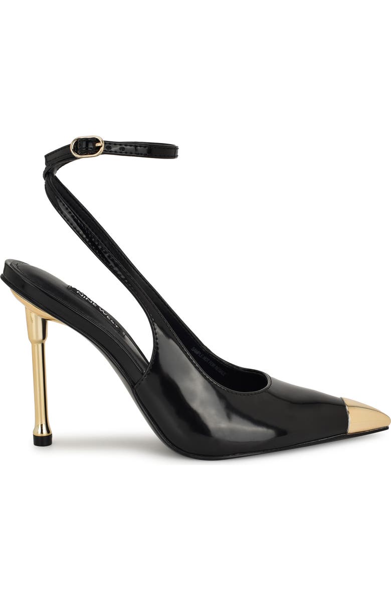 Nine West Monroh Pointed Cap Toe Pump, Alternate, color,