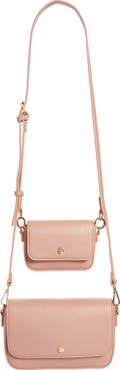 Mali + Lili 2-Piece Vegan Leather Crossbody Bag