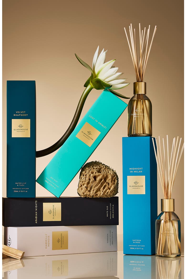 Fragrance Reed Diffuser, Alternate, color, LOST IN AMALFI