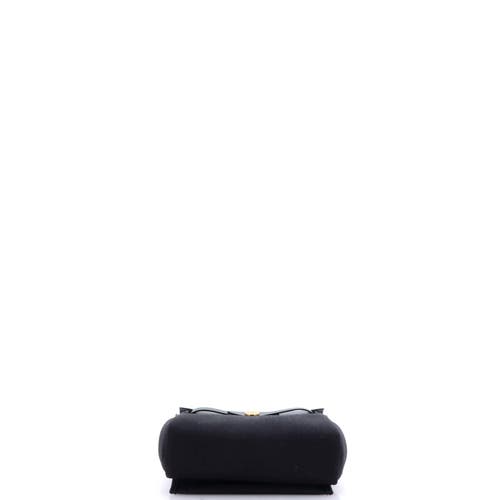Pre-owned Hermes Hermes Herbag Zip Toile And Leather 20 In Black