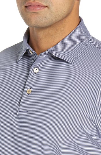 Jubilee Stripe Performance Golf Polo