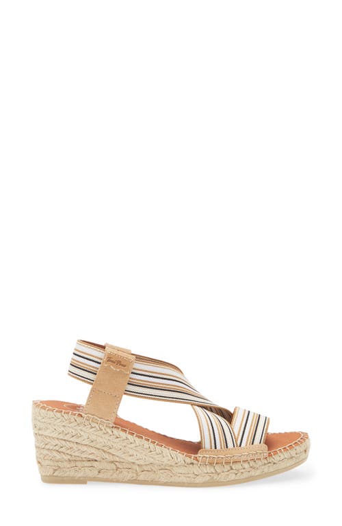 Toni Pons Tina Espadrille Wedge Sandal In Beige