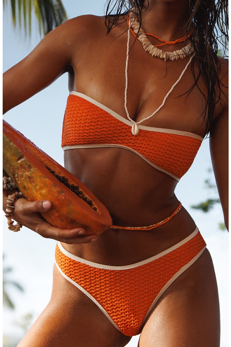 Gemma Skimpy Bottom, Alternate, color, Orange