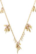 OLIVIA WELLES Fringe Fantasy Necklace
