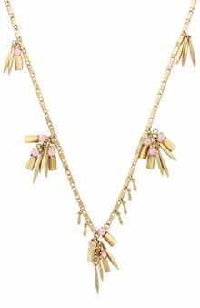OLIVIA WELLES Fringe Fantasy Necklace