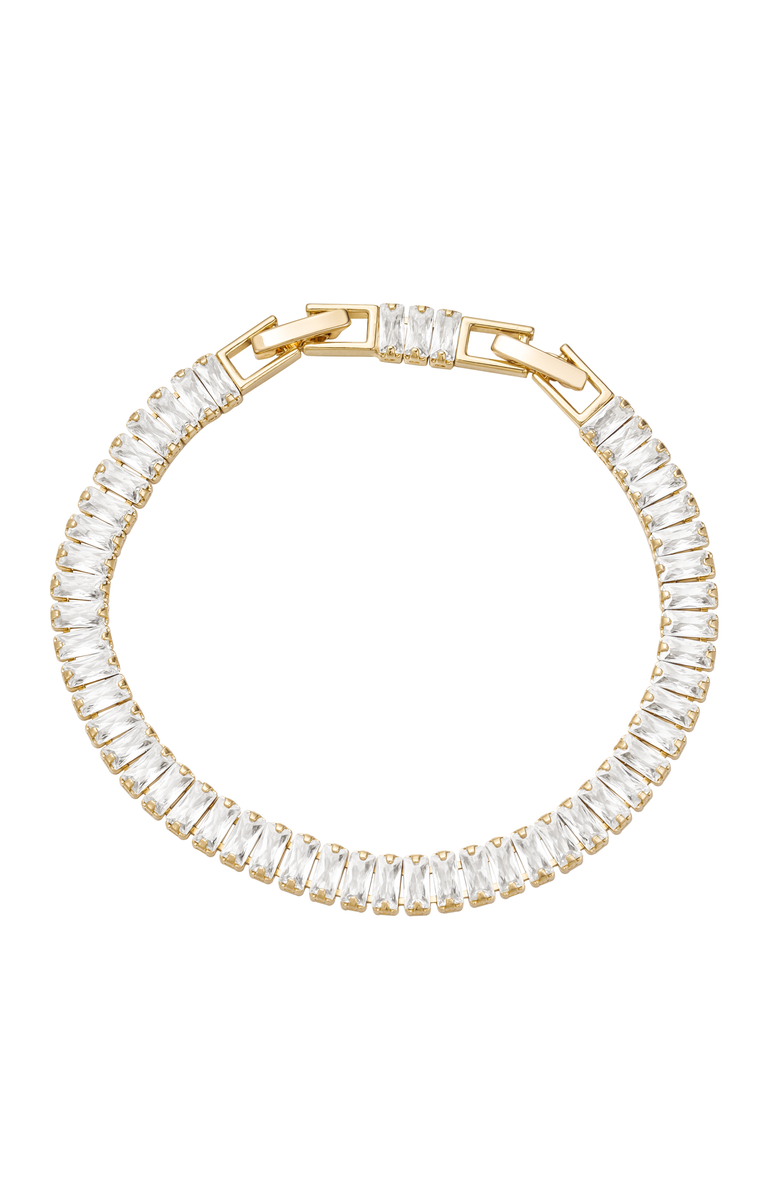 Untamed Petals Polly Tennis Bracelet, Main, color, Gold