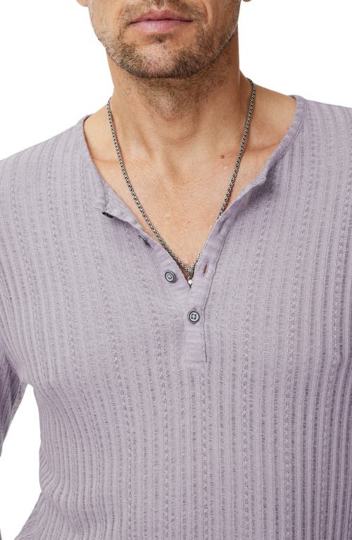 JOHN VARVATOS JOHN VARVATOS ARAUJO REGULAR FIT RIB HENLEY