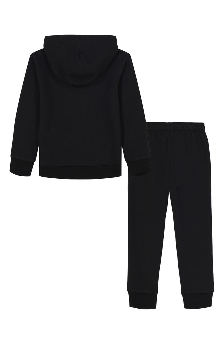 Under Armour Kids' Big Logo Hoodie & Joggers Set, Alternate, color, Black