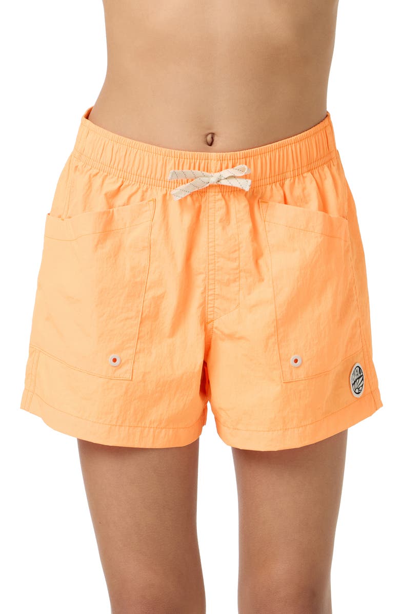 O'Neill Kids' Wedge Board Shorts, Alternate, color, Neon Apricot Nectar