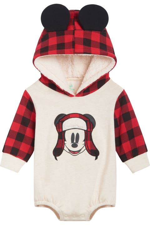 Mickey Mouse Holiday Fleece Hooded Pullover