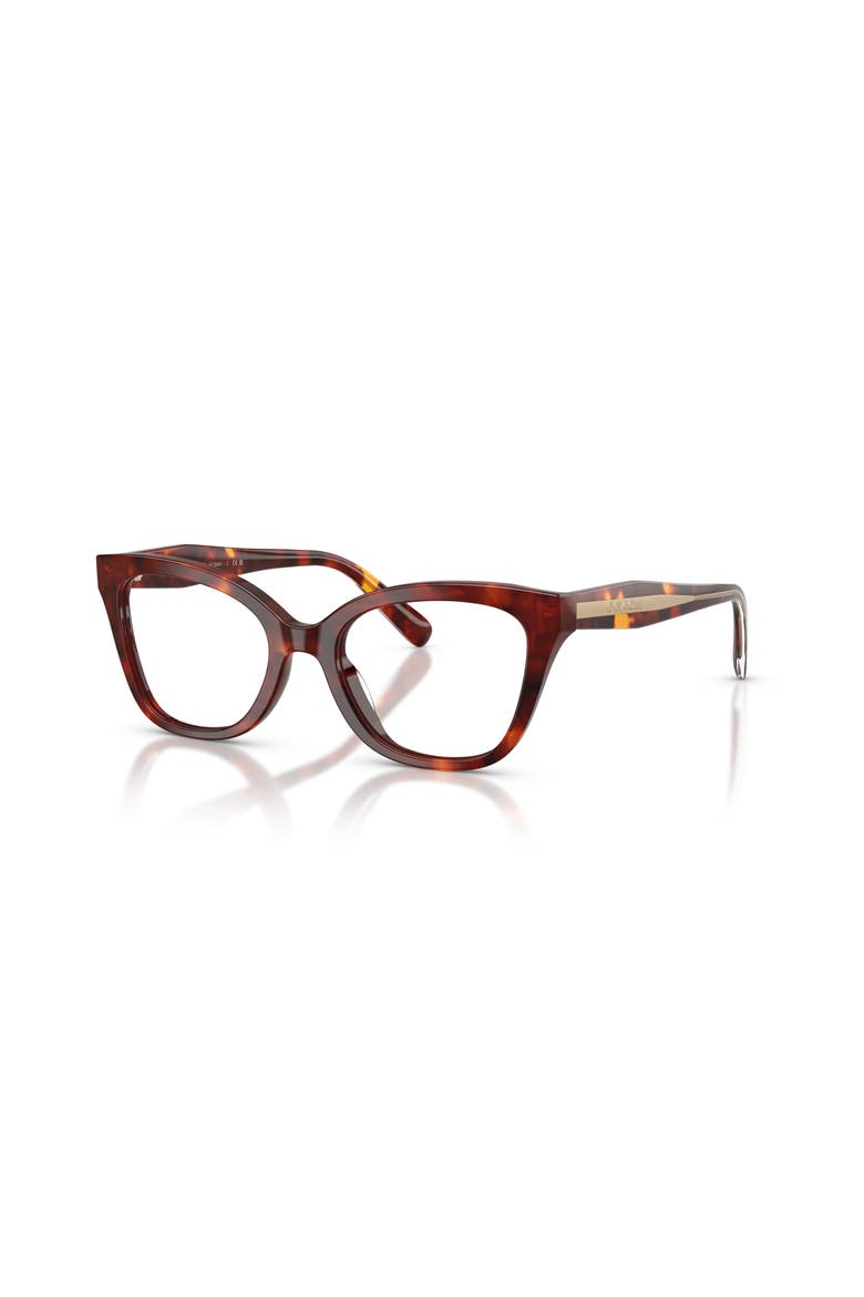 50mm Butterfly optical glasses, Main, color, Tortoise