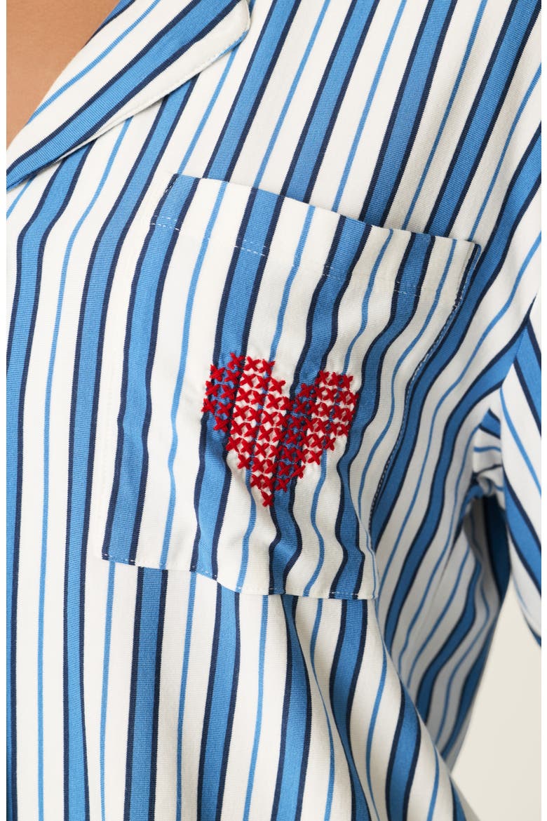 Soiree Dreams Pajamas, Alternate, color, COAST