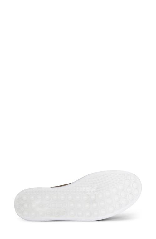 Ecco Soft 7 Sneaker In Pure White Gold