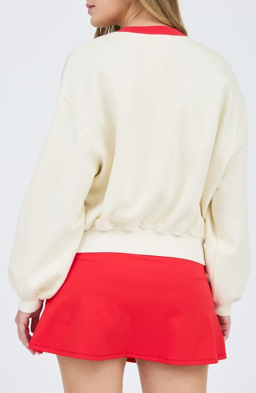 BLU PEPPER BLU PEPPER SANTA MONICA GRAPHIC PULLOVER SWEATER
