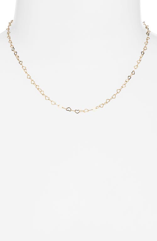 Nashelle Adore Chain Necklace In Gold Fill