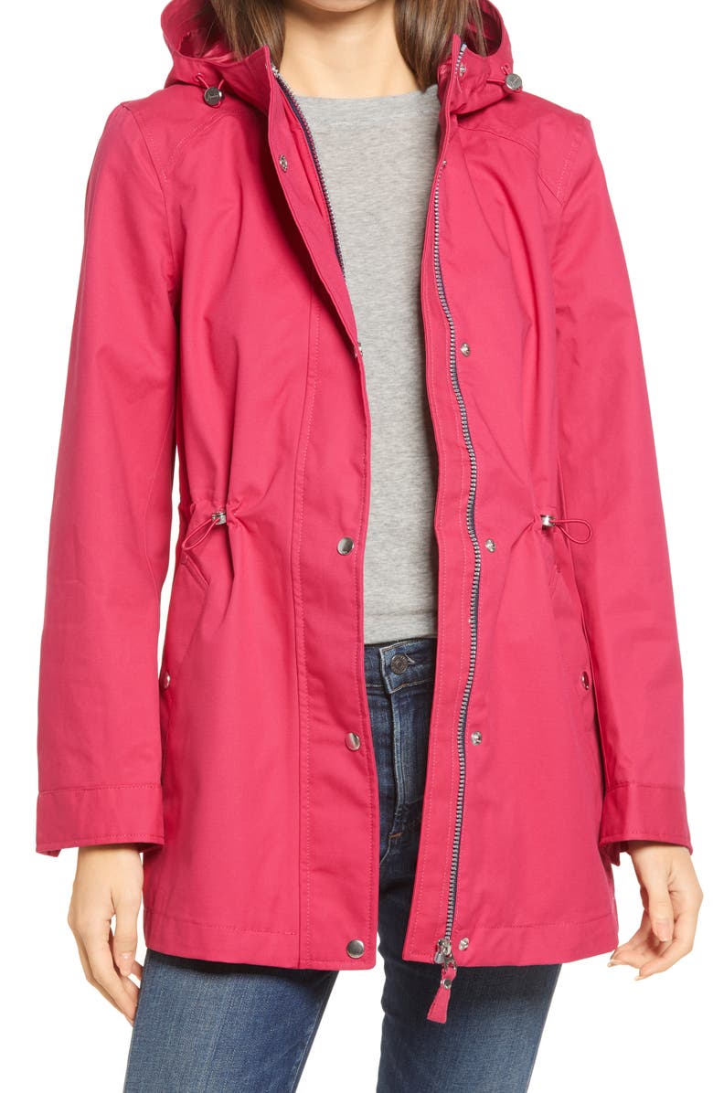 Joules Shoreside Waterproof Hooded Raincoat, Main, color,