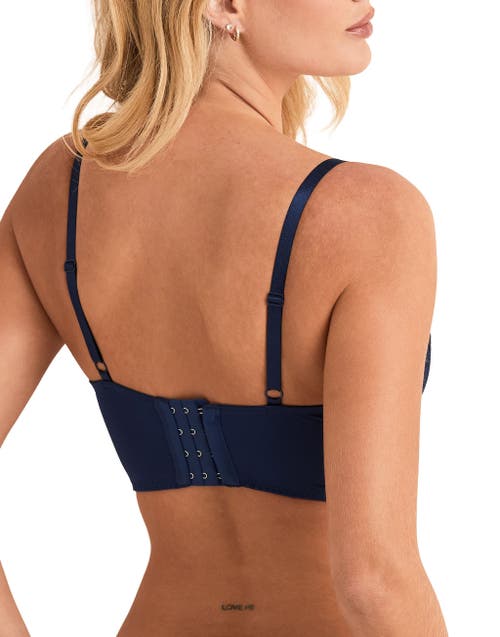 Adore Me Carole Contour Demi Bra In Blue