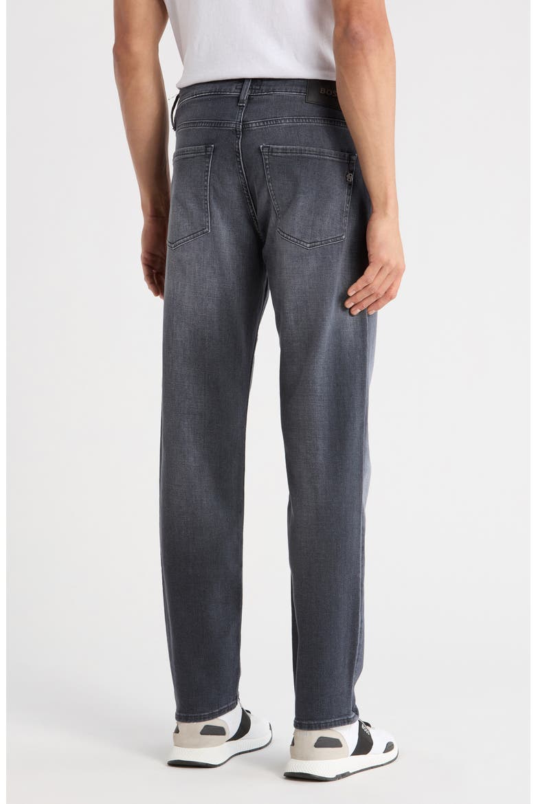 Maine Regular Fit Straight Leg Jeans, Alternate, color, BLACK