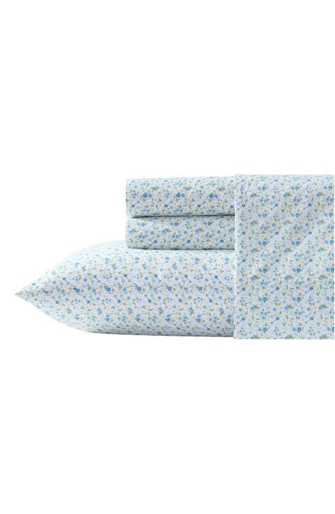 Evie 200 Thread Count Cotton Percale Sheet Set