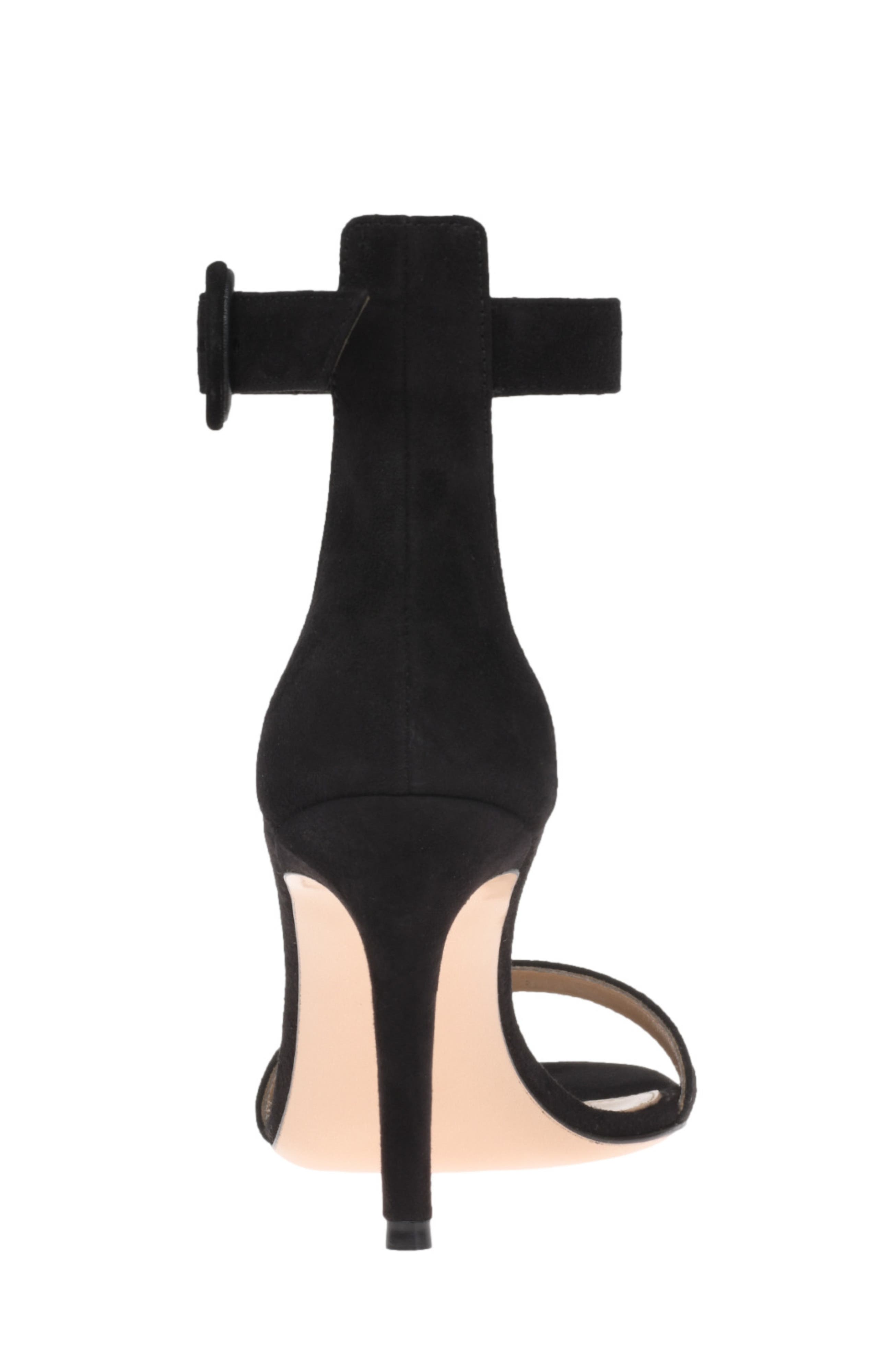 Gianvito Rossi Portofino 85 Sandals, Alternate, color, Black